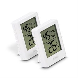   Hama 00222233 BAROS 2db-os hőmérséklet és páratartalom mérő