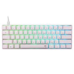   White Shark SHINOBI 2 GK-004223W/BL-HU HUN fehér mechanikus (blue switch) gamer billentyűzet