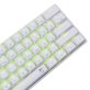 White Shark SHINOBI 2 GK-004223W/BL-HU HUN fehér mechanikus (blue switch) gamer billentyűzet