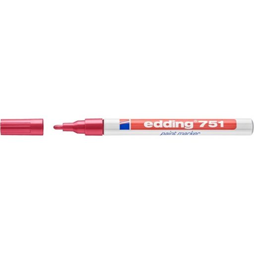 Edding 751 1-2mm piros lakkmarker
