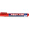 Edding 360 1,5-3mm piros táblamarker