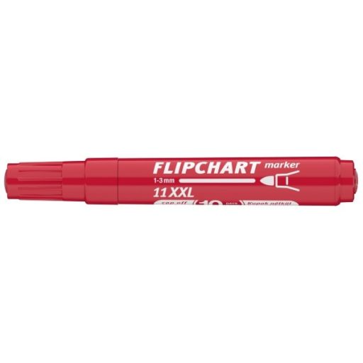 ICO Flipchart 11 XXL piros marker