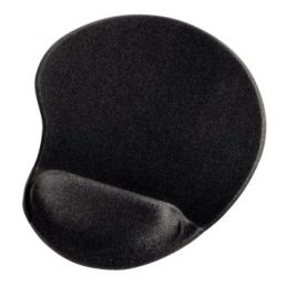   HAMA 54777, Ergonómikus egérpad csuklótámasszal "Mini", fekete