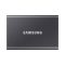 SAMSUNG Hordozható SSD T7 USB 3.2 2TB (Szürke)