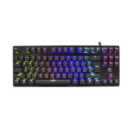   WHITE SHARK SPARTAN mechanikus (blue swtich) fém gamer billentyűzet (angol)