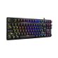   WHITE SHARK SPARTAN mechanikus (blue swtich) fém gamer billentyűzet (angol)
