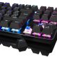   WHITE SHARK SPARTAN mechanikus (blue swtich) fém gamer billentyűzet (angol)