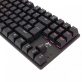   WHITE SHARK COMMANDOS mechanikus (red switch) gamer billentyűzet (angol), fekete