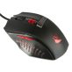   KONIX - DRAKKAR PC Runemaster Evo Egér Vezetékes Gaming 2500DPI, Fekete-Piros