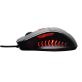   KONIX - DRAKKAR PC Runemaster Evo Egér Vezetékes Gaming 2500DPI, Fekete-Piros