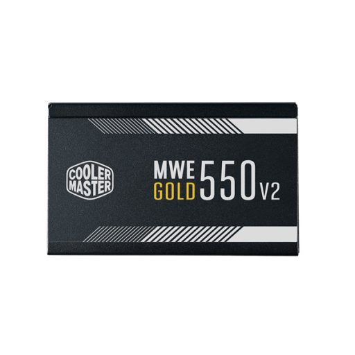 COOLER MASTER Tápegység MWE GOLD 550W, 12cm, 80+ Gold V2, fekete