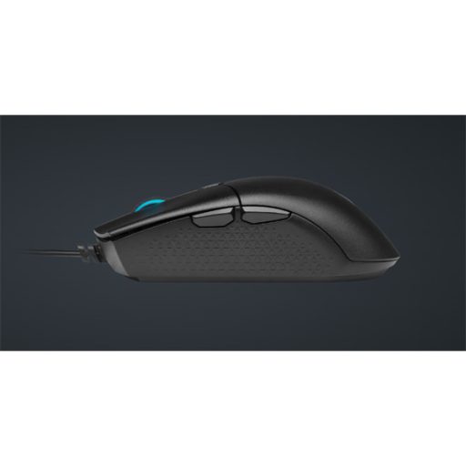 CORSAIR Vezetékes Egér Gaming, KATAR PRO Ultra-light, 6 programozható gomb, RGB Világítás, 12400dpi, fekete