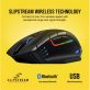 CORSAIR Vezetékes/Vezeték Nélküli Egér Gaming, DARK CORE RGB PRO, 8 programozható gomb, RGB, 18000dpi, fekete