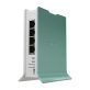 MIKROTIK Wireless Router RouterBOARD hAP ax lite, 2,4GHz, 4x1000Mbps, AX600, WiFi6, Menedzselhető, Asztali - L41G-2AXD
