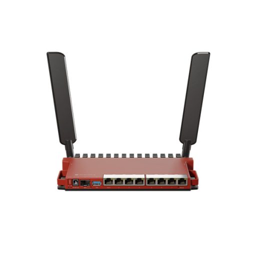 MIKROTIK Wireless Router 2,4GHz,8x1000Mbps + 1x2500Mbps SFP,  AX600, Menedzselhető, Asztali - L009UIGS-2HAXD-IN