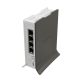   MIKROTIK Wireless Router hAP ax lite LTE6, 2,4GHz, 4x1000Mbps,  AX600, WiFi6, Menedzselhető, Asztali