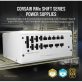  CORSAIR Tápegység Moduláris, RM1000x Shift White, 1000W, 14cm, 80+ Gold