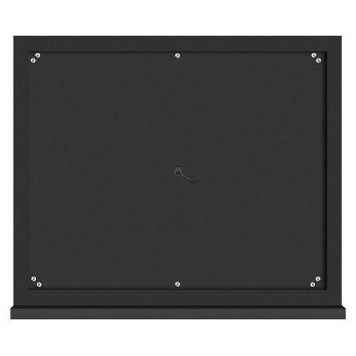 HUMANAS HM02 maxi álló sminktükör, 55x45 cm,12 LED, integrált érintő gombok 3 színhőmérséklet, szabályozható fény, black