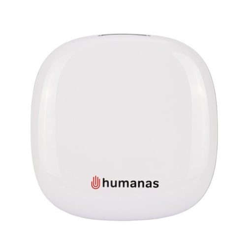HUMANAS PM01 kézi sminktükör, LED háttérvilágítás, állítható fényerő, 3 színhőmérséklet, mikro USB, 5x zoom