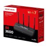 MERCUSYS Wireless Router Dual Band BE3600 1xWAN(2.5Gbps) +1xLAN(2.5Gbps) + 2xLAN(1Gbps), MR27BE