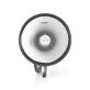 Nedis MEPH200WT megafon, beépített sziréna, hatótávolság 1500 m, 135dB, levehető mikrofon, 25W