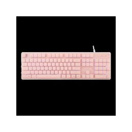   WHITE SHARK TACHI-P/US  WS GK-003441P-US gamer billentyűzet, 104 gomb pink (angol)