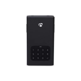   Nedis BTHKB10BK okos kulcs széf, Bluetooth®, IPX5, 2 x AA elem (nem tartozék), rozsdamentes acél kulcsszéf