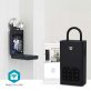 Nedis BTHKB10BK okos kulcs széf, Bluetooth®, IPX5, 2 x AA elem (nem tartozék), rozsdamentes acél kulcsszéf