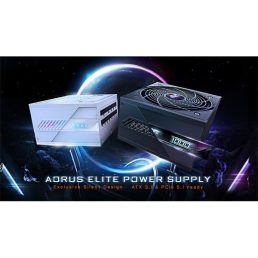   GIGABYTE Tápegység AORUS ELITE 1000W 80+ Platinum moduláris Gen 5.0