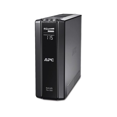 APC Back-UPS BR1200G-GR, gaming (3+3 Schuko) 1200VA (720 W) 230, LCD, LINE-INTERACTIVE szünetmentes tápegység, torony