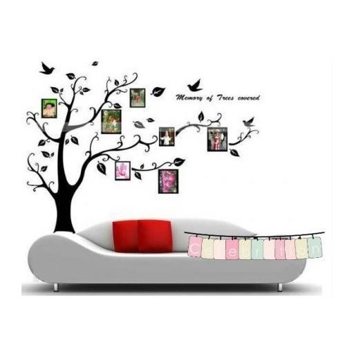 Falmatrica, faltetoválás, fényképkeretes fa fali matrica