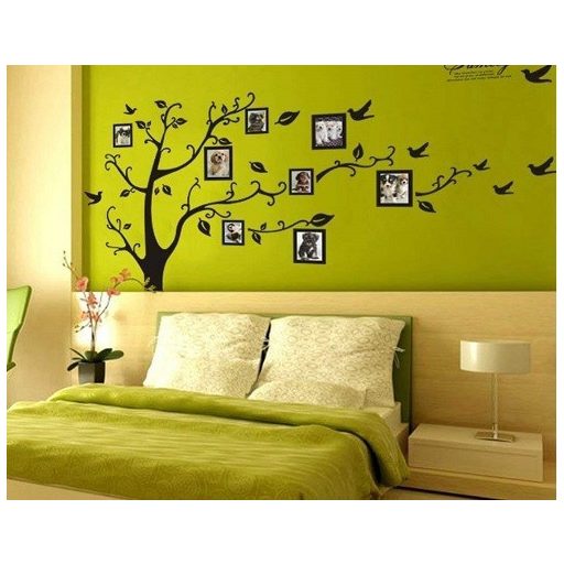 Falmatrica, faltetoválás, fényképkeretes fa fali matrica