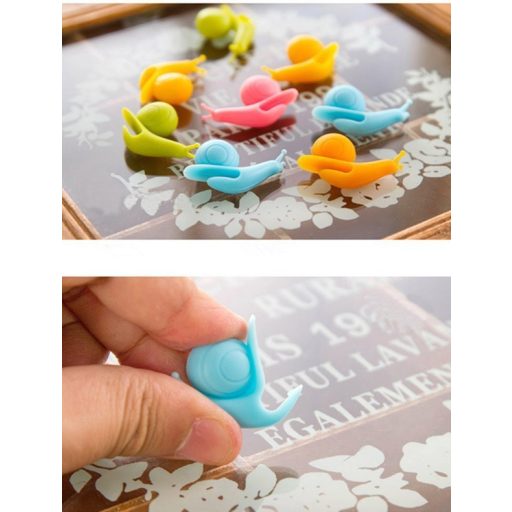 Csiga Teafilter Tartó 5 db-os szett