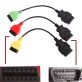   FiatEcuScan MultiEcuScan adapter 3 db kábel Motor, ABS, Légzsák, Szervókormány