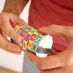   Matematikai játék, oktatójáték, tanulást segítő henger