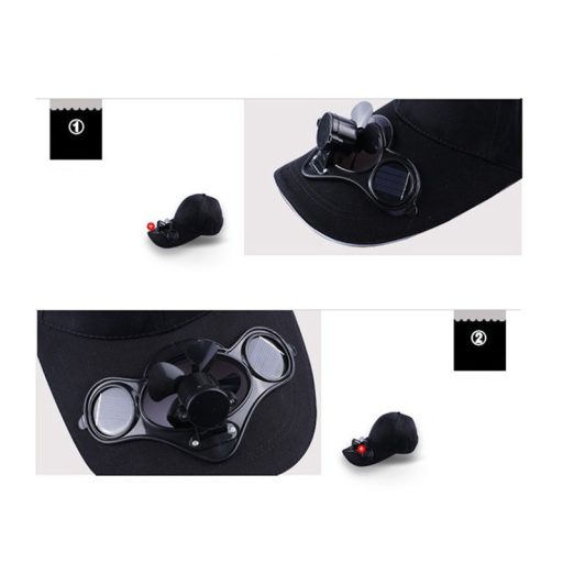 Napelemes sapka solar baseball sapka