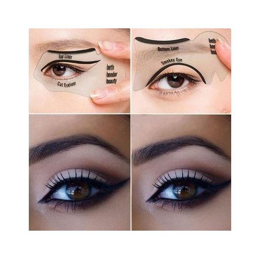 Tusvonal, szemhéjtus sablon