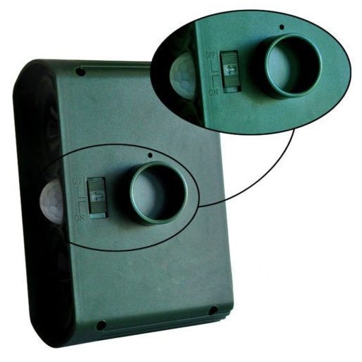 Állatriasztó, rágcsáló riasztó (napelemes)