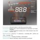   OBD HUD Head Up Display szélvédőre vetítő fedélzeti computer