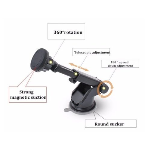 2 az 1-ben Állítható mágneses telefontartó állvány