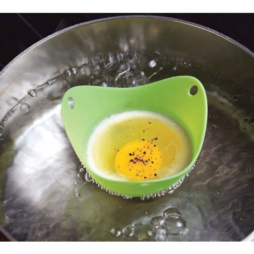 Szilikon tojássütő/főző forma 2 db