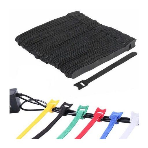 Színes Tépőzáras Kábelrendező Több Színben 50db