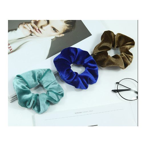 Bársonyos tapintású hajkímélő hajgumi