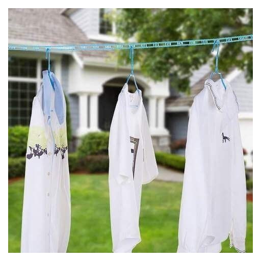 Csúszásmentes szélálló ruhaszárító kötél