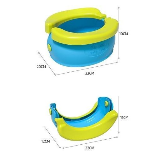 Hordozható mókás utazó bili