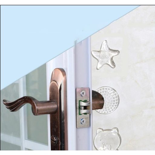 Öntapadós szilikon ajtóütköző (10 db)