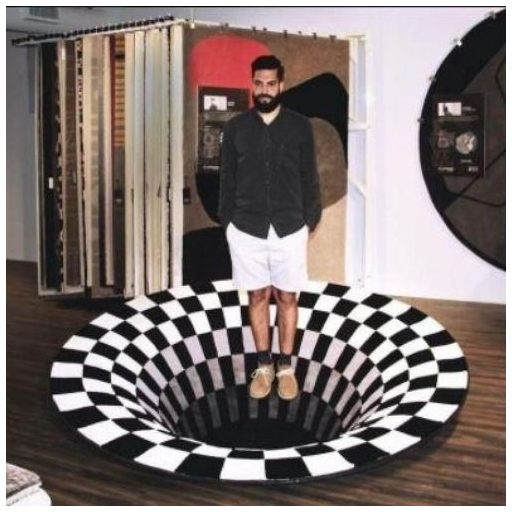 3D térhatású szőnyeg