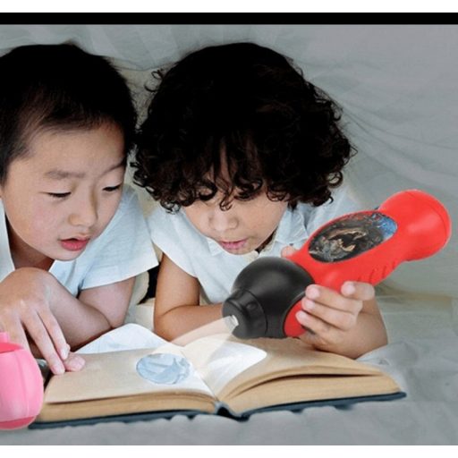 Interaktív oktató projektor, éjjeli kivetítő (24 db képpel)