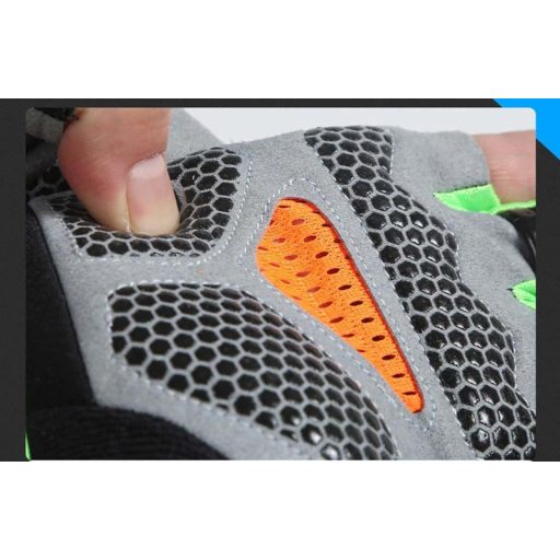 Csúszásmentes kerékpáros sportkesztyű, izzadság és nedvszívó kesztyű