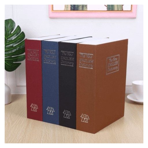 Könyv széf, Könyv kialakítású biztonsági doboz